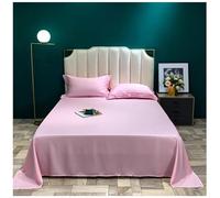 PIPOEI Lenzuolo da Letto in Raso Tencel a 80 Fili - Lino Jersey Liscio su Entrambi i Lati - qualità Jersey rinfrescante - Traspirante e Delicato sulla Pelle 04,245 * 250cm