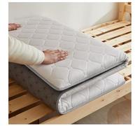 PIPOEI Materasso Pieghevole Singolo, Futon Giapponese Spesso 4cm, Pieghevole e Portatile Arrotolabile Materasso da Terra Materassino Tatami per Campeggio, Dormitorio 02,120 * 190cm