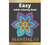 Pippa Page Easy Adult Coloring Book MANDALAS (Tascabile)