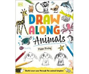 Pippa Pixley Draw Along Animals (Tascabile)