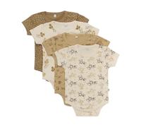 PIPPI Body SS AO-Printed (4-Pack), Canottiera Unisex - Bimbi 0-24,