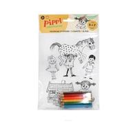 Pippi Creative Play - Set di adesivi