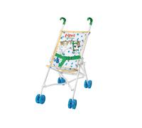 Pippi Langstrumpf Passeggino per bambole Sulky per bambini - Passeggino pieghevole per bambole - Passeggino per bambole Pippi Passeggino per bambini dai 3 anni in su, 510 x 265 x 550 mm