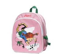 Pippi Langstrumpf Borsa da Viaggio - Rosa Valigia Bambini - Zaino per Ragazze e Ragazzi - Plastica e Poliestere - Età 3+, Zaino Pippi Rosa, 120x270x320mm