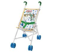 Pippi Langstrumpf Passeggino per bambole Sulky per bambini - Passeggino pieghevole per bambole - Passeggino per bambole Pippi Passeggino per bambini dai 3 anni in su, 510 x 265 x 550 mm