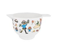 Pippi Longstoking Characters ciotola di miscelazione in melamina bianca 1,5 L