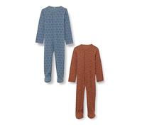 Pippi Schlafanzug mit Füssen Pigiamino per Bambino e Neonato, Miraggio Blu, 24 Mesi Unisex-Bimbi
