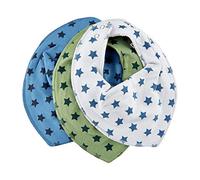 Pippi Unisex - Bambini Bandana Bib Bandana Not Applicable, Grey Dawn, One Size