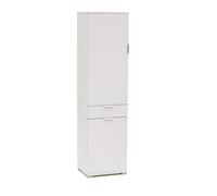 Milani Home PIPPO armadio con 2 ante e un cassetto colore Bianco - 11464415