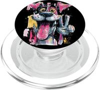 Pippo Cane Pace Graffiti Pop Personaggio Grafico Arte Ritratto PopSockets PopGrip per MagSafe