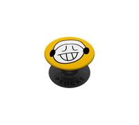 Pippo Grin Cuffie Doodle Musica Mood Graphic PopSockets PopGrip Adesivo
