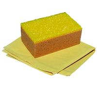 PIPPO Panno pelle auto con spugna sintetica