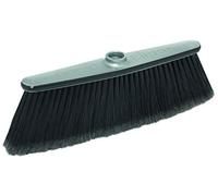 PIPPO Scopa Piuma senza manico, Nylon, Argento/Nero
