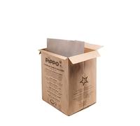 PIPPO - Sacchetti Umido e Organico Biodegradabili Compostabili, Sacchetti Spazzatura, Immondizia Rifiuti Organici e Raccolta Differenziata, Sacchi Assorbenti, Certificati e Brevettati Antiodori 50x10L
