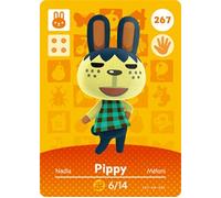 Pippy - Biglietto Amiibo per Nintendo Animal Crossing Happy Home, 267