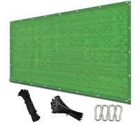 PIPRE 2.13 x 2.44 m Verde Rectangular Sail Sail Sun Shade UV Protection for Outdoor, Garden and Patio, Swimming Pool