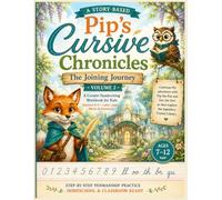 Pip's Cursive Chronicles: The Joining Journey - A Story-Based Cursive Workbook for Kids | Cursive Numbers 0-9 & Essential Letter Joins | Ages 7-12, Homeschool & Classroom