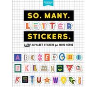 Pipsticks®+Workman® So. Many. Letter Stickers. (Tascabile) Pipsticks+Workman
