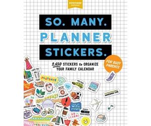 Pipsticks®+Workman® So. Many. Planner Stickers. For Busy Parents (Tascabile)