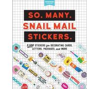 Workman Calendars Adesivi So. Many. Snail Mail Stickers – 2.500 adesivi per carte, lettere e pacchi