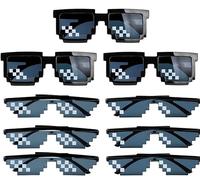 PIQIUQIU 9 Pezzi Occhiali da Sole Divertenti Costume Decorazione Accessori per Feste Compleanno Travestimenti Foto Booth da Sole Unisex