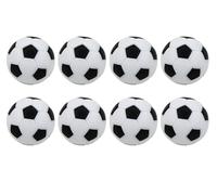 PIQIUQIU Set di 8 palline da calcio balilla, di alta qualità e silenziose da 32 mm, perfette per il calcio balilla e il biliardino