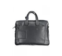 Piquadro Accessori Uomo Borse Cartella Blu Unica 2 Manici, Tracolla Regolabile E