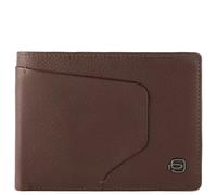 Piquadro Akron - Portafoglio uomo 4cc 13 cm (dark brown)