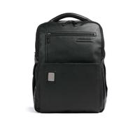 Piquadro Akron Zaino nero, pelle, uomo, 14L