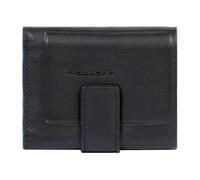 Piquadro Atlas Portafoglio Protezione RFID Pelle 12.5 cm nero