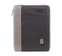Piquadro, ,Bags ,Donna ,Grigio ,ONE SIZE Portablocco A4 in Pelle