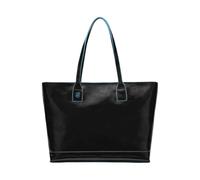 Piquadro, ,Bags ,Donna ,Nero ,ONE SIZE Borsa della spesa nera con scomparto per iPad®mini
