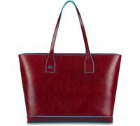 Piquadro, ,Bags ,Donna ,Rosso ,ONE SIZE Borsa rossa per la spesa con scomparto iPad