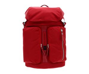 Piquadro, ,Bags ,Donna ,Rosso ,ONE SIZE Zaino Rosso Unisex in Nylon per Computer