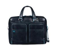 Piquadro, ,Bags ,Uomo ,Blu ,ONE SIZE Borsa porta pc 15 personalizzabile