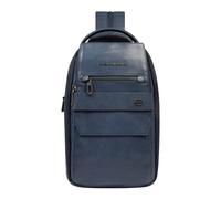 Piquadro, ,Bags ,Uomo ,Blu ,ONE SIZE Convertibile in zaino monospalla
