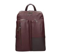 Piquadro, ,Bags ,Uomo ,Marrone ,ONE SIZE Zaino in pelle marrone per laptop