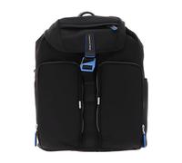 Piquadro, ,Bags ,Uomo ,Nero ,ONE SIZE Zaino in Tessuto Nero Uomo