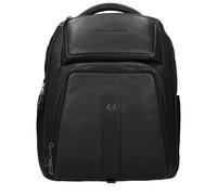 Piquadro Black Leather Backpacks