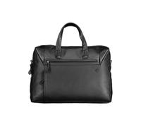 Piquadro Black Leather Men's Briefcase