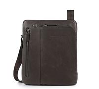 Piquadro Black Square, Borsa Messenger Uomo, Marrone (Testa di Moro), 4x27x23.5 cm (W x H x L)