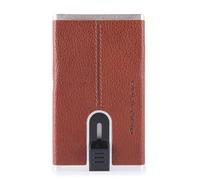 PIQUADRO Black Square Porta carte di credito RFID pelle 6 cm