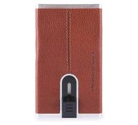 Piquadro Black Square - Portacarte di credito 5cc 10 cm (brown)