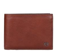 Portafoglio uomo con portamonete Piquadro Black Square PU257B3-Cuoio