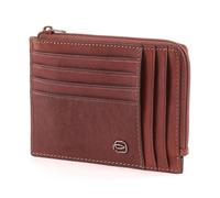 Piquadro Black Square Porta carte di credito RFID pelle 12,5 cm cuoio tabacco (PU1243B3R-CU)