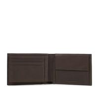 PIQUADRO Black Square Portamonete, Taglia Unica