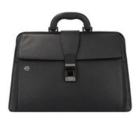 Piquadro Black Square Cartella pelle 37 cm nero
