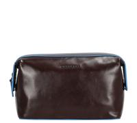 Piquadro Blue Square - Beauty case 23.5 cm (mahogany)