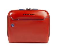 Piquadro Blue Square Borsa a tracolla Vera Pelle 21 cm rosso