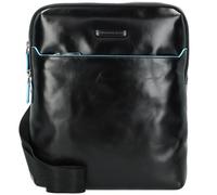 Piquadro Blue Square Borsa a tracolla Vera Pelle 26 cm nero